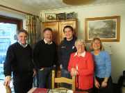 Lunch for James and the parents