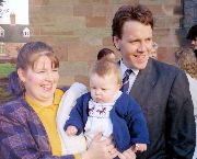 Will's Christening, 1990