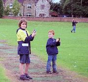 kite flying at Keele